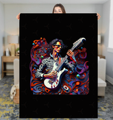 Vinyl Revival Musical Sherpa Blanket